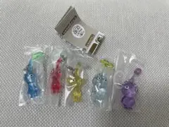 ピクミン　めじるしアクセサリー２　PIKMIN 青　黄　赤　氷　紫　5種