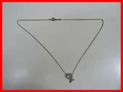 TIFFANY&Co ラビングハート シルバーネックレス mム403