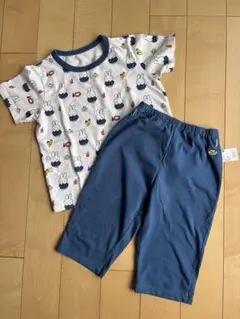 UNIQLO ユニクロ ミッフィー パジャマ 110 ブルー ベビー キッズ