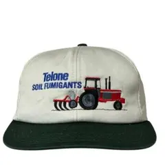 ほぼデッド　80s USA製 トラクター　アドバタイジング キャップ