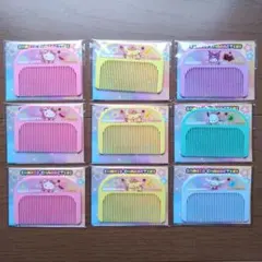 サンリオ　オリジナルヘアコーム　全5種含む計9点セット　セブンイレブン