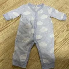 GAP 雲柄　ロンパース　カバーオール　0-3m 60サイズ