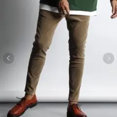 ダファーサステナブルエコストレッチコーデュロイパンツＬ