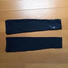 【ラムちゃん様専用】ワールド ブラックアームカバー 光沢(シルバー)ロゴ