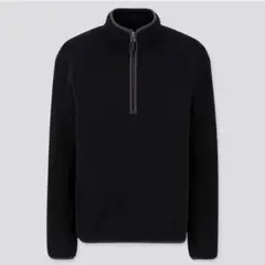 【UNIQLOフリースハーフジッププルオーバー】