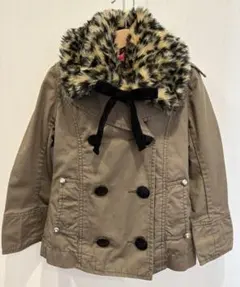 【再値下げ】Roni ヒョウ柄 ベスト付き ジャケット