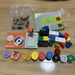 子どもチャレンジ　おもちゃセット　いろりん　キラキラブロック　リズム太鼓キッチンのサムネイル