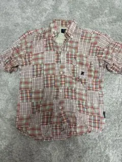 90s old stussyチェックシャツ　古着　ヴィンテージ