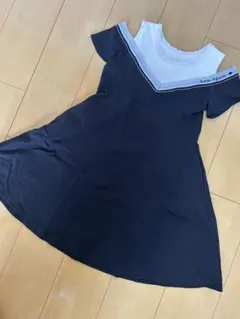 kate spade オフショルダー　半袖　ワンピース 140サイズ