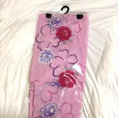 花柄ピンク浴衣