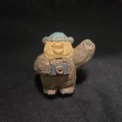 たかはたまさお 木彫り風 FIGURE COLLECTION カメラ熊