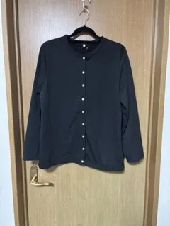 新品タグ付き　しまむら　ブラック 長袖カーディガン 3Lサイズ