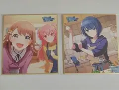 プロセカ　花里みのり　桐谷遥　ミニ色紙コレクション第53弾B　2枚　まとめ売り