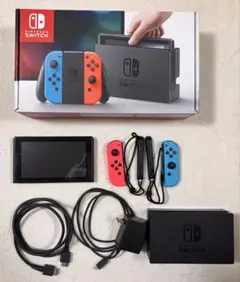 S*i様 Nintendo Switch 本体 赤/青 Joy-Con付き ジャ