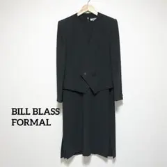 【美品】BILL BLASS FORMAL ブラックフォーマル セットアップ L