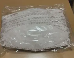 不織布マスク 小顔マスク立体型 ラベンダー　20枚セット