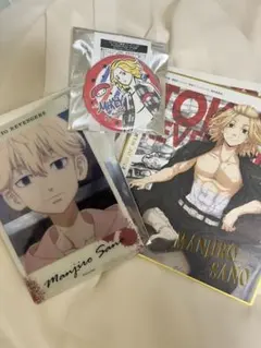 東京卍リベンジャーズ 佐野万次郎 色紙 クリアカード