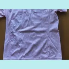 レディース 半袖 Tシャツ ピンク スクエア柄