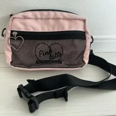 Pink latte ボディバッグ ピンク メッシュポケットのサムネイル