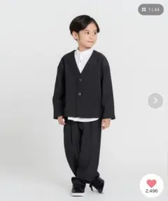 ダークグレー スーツ・ブレザー 100cm~