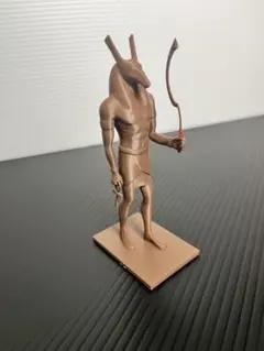 エジプトの神アヌビス フィギュア 約13cm