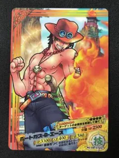 ONE PIECE ミラバトカード・ P 「エース・強くなったなルフィ！」 ONE PIECE ミラバトカード・ P 「エース・強くなったなルフィ