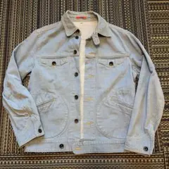 Kempel デニムジャケット サイズ44 ライトブルー