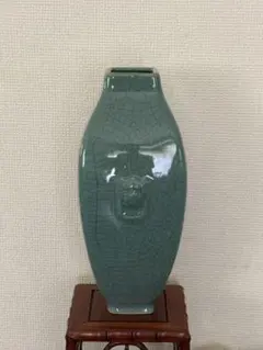 小原流 花器 皹寧窯礎瓶 ひびねいよういしずえへい 花瓶 華道 - メルカリ