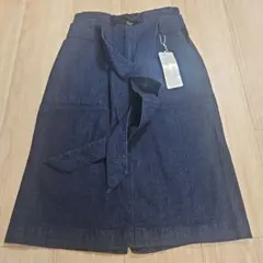【新品未使用タグ付き】デニムスカート！ゆったりМサイズ！