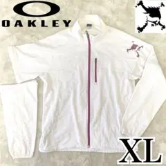 OAKLEY ✨良品✨ ウィンドブレーカー 2way 半袖 長袖 ロゴプリント