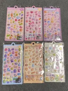 ●ぺっぺ♡♡様専用●3Dシール ステッカー　ぷっくり　ボンボンドロップ　4枚