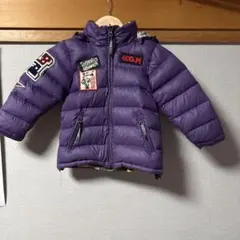 ヒステリックミニ ダウンジャケット紫のサムネイル