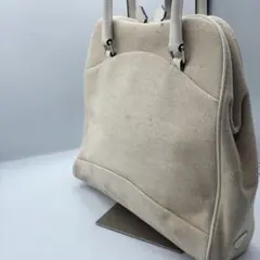 希少⭐️PRADA プラダ ボーリングバッグ アーカイブ 三角プレート キャンバス