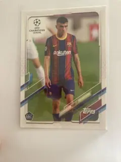 topps 20/21 japan edition ペドリ ルーキーカード