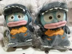 ハンギョドン ゴジラ 着ぐるみマスコット サンリオ コラボ 2個セット！