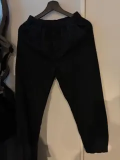 無印良品 洗いざらし　コットンイージーテーパードパンツ S