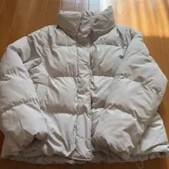 短丈 ブルゾン ホワイト