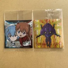 【おまけ付】エヴァ シールウエハース2 アスカ&レイ 初号機 SR 2枚セット