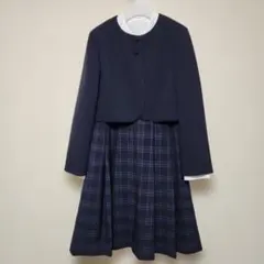 CHOPIN ネイビー フォーマルドレスジャケット付き　160CM