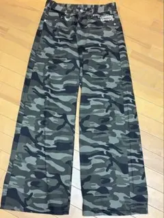 Memory 迷彩 ワイドパンツ