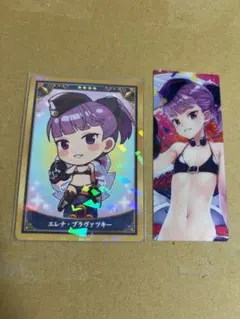 fgo 最終再臨展　コレクションカード　編成画面風カード　水着　エレナ