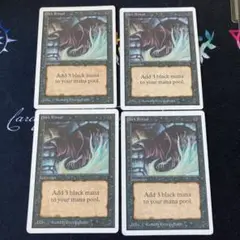 MTG 暗黒の儀式　2ED アンリミデット　英語版　4枚