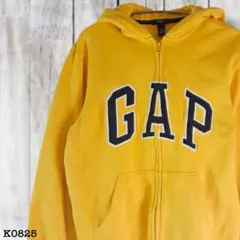 GAP ギャップ Y2K ジップアップ パーカー イエロー K0825のサムネイル