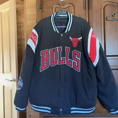 90s STARTER NBA シカゴブルズ ナイロンジャケット XL ブラック - メルカリ