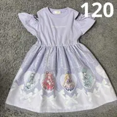 わんだふるぷりきゅあ　オフショルダーワンピース　120のサムネイル