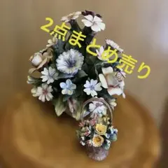 Mackenzie Childs 壁掛け フラワーオブジェ 花 ウォールデコ - メルカリ