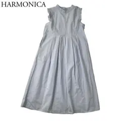 良品　HARMONICA ハーモニカ　ロングワンピース　ノースリーブ　Mのサムネイル