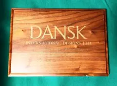 DANSK ダンスク　木製ボード ロゴ入りのサムネイル