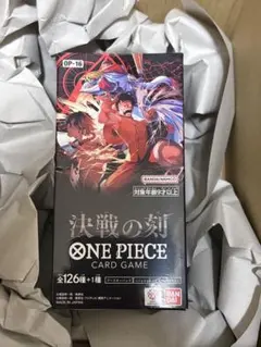 未開封テープ付き】ワンピース 決戦の刻 未開封BOX - メルカリ