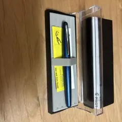 PILOT 万年筆 ブルー 専用ケース付き